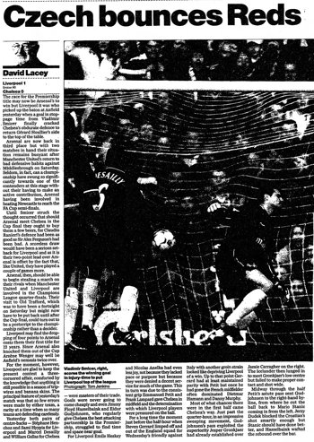 Guardian match report