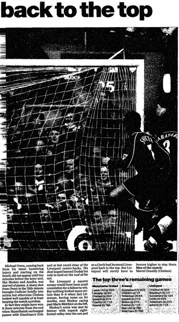 Guardian match report