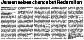 Guardian match report