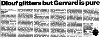 Guardian match report