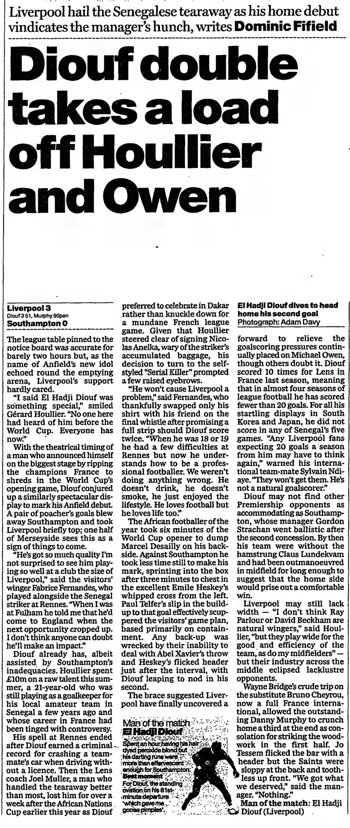 Guardian match report