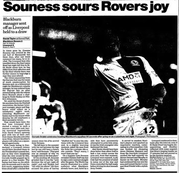 Guardian match report