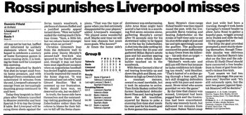 Guardian match report