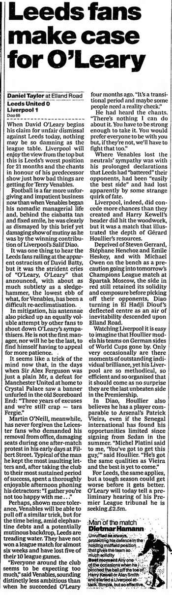 Guardian match report