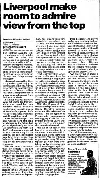 Guardian match report