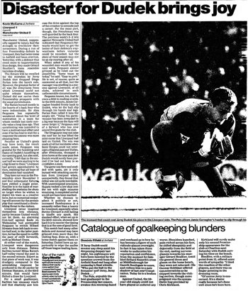 Guardian match report