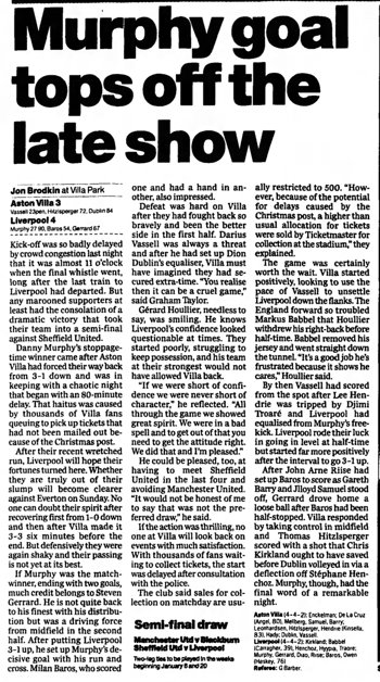 Guardian match report