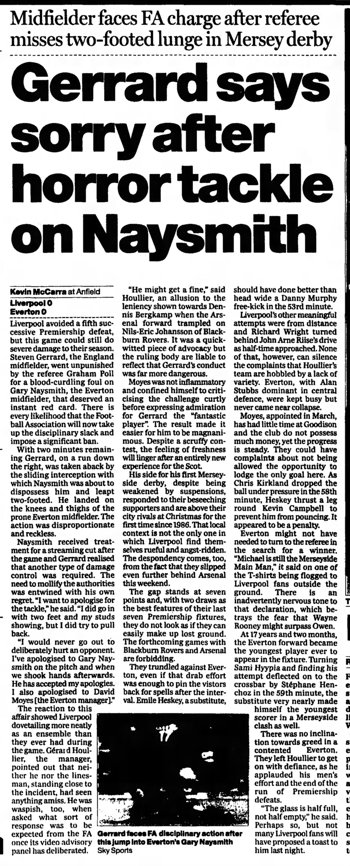 Guardian match report