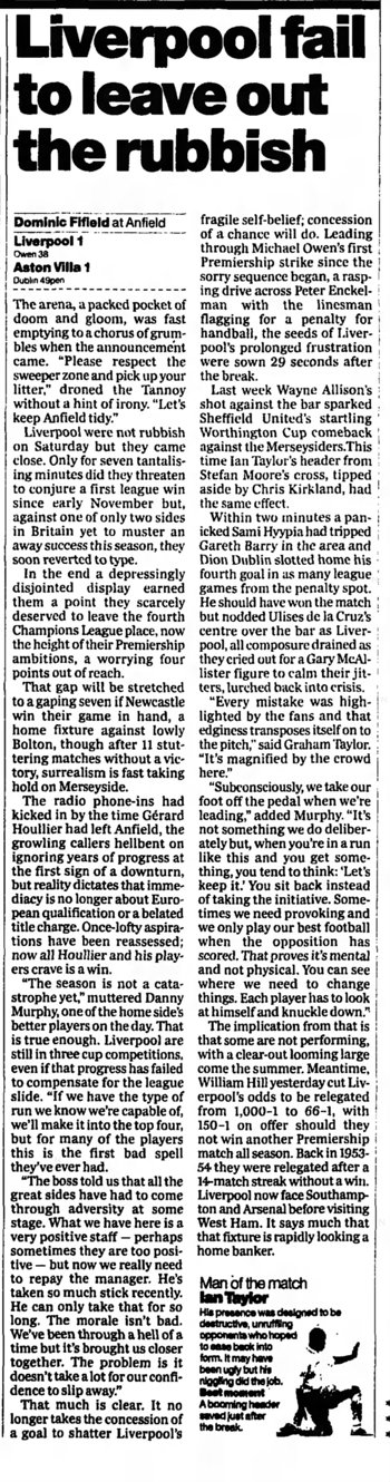 Guardian match report