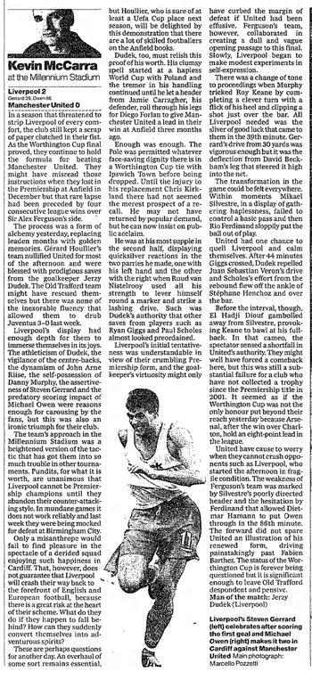 Guardian match report