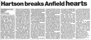 Guardian match report