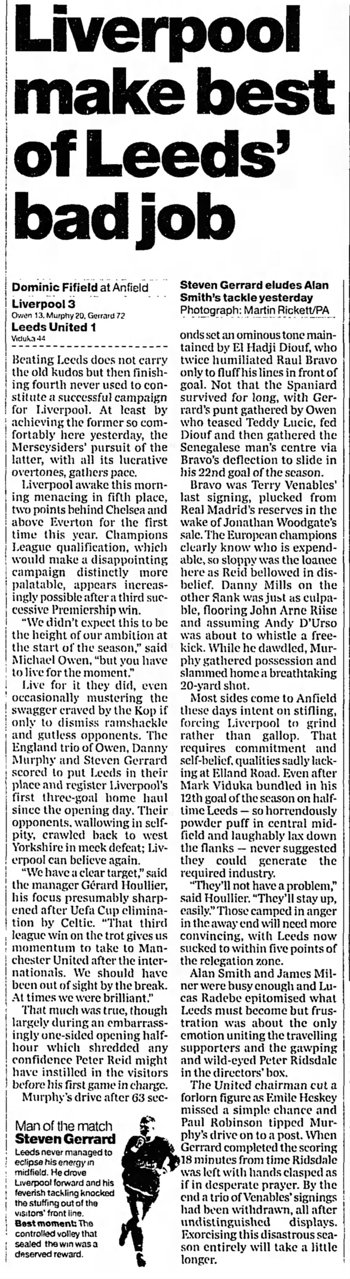 Guardian match report