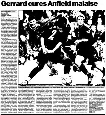 Guardian match report
