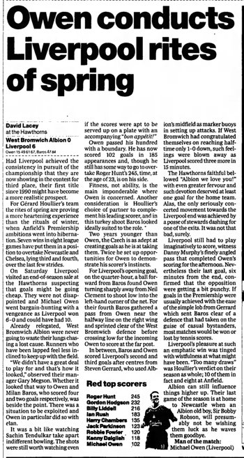 Guardian match report