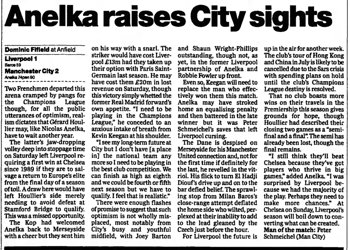 Guardian match report