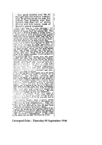 Liverpool Echo Report