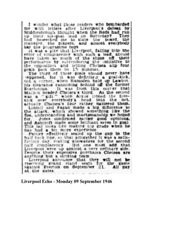 Liverpool Echo Report