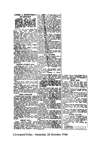 Liverpool Echo Report