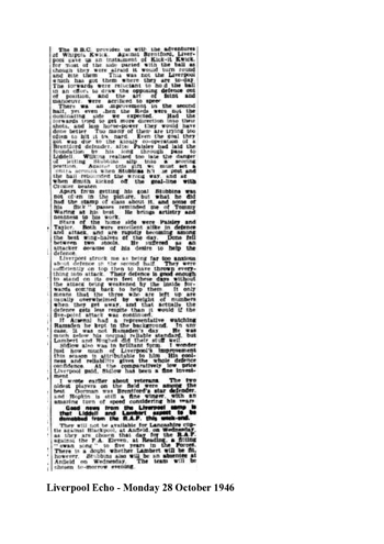 Liverpool Echo Report