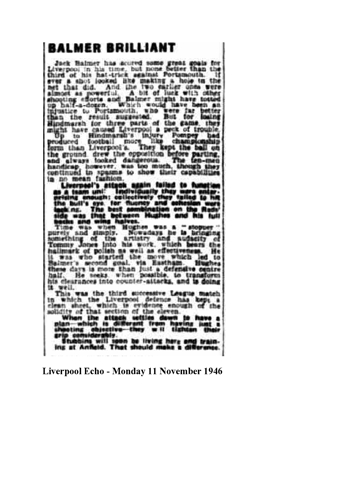 Liverpool Echo Report