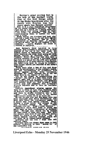 Liverpool Echo Report