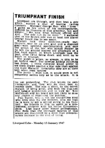 Liverpool Echo Report