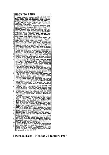 Liverpool Echo Report