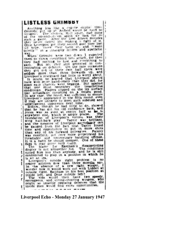 Liverpool Echo Report