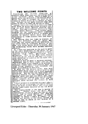Liverpool Echo Report