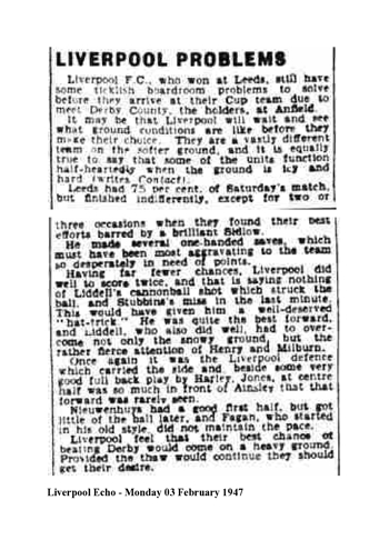 Liverpool Echo Report