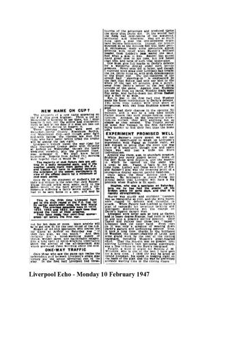 Liverpool Echo Report