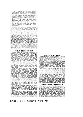Liverpool Echo Report