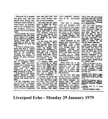 Liverpool Echo cutting