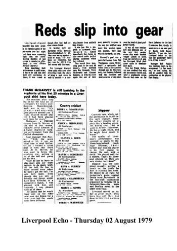 Liverpool Echo cutting