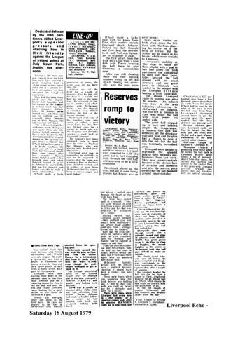 Liverpool Echo cutting