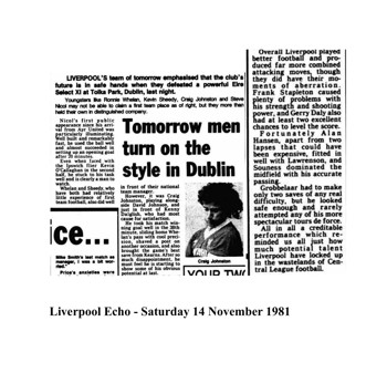 Liverpool Echo cutting