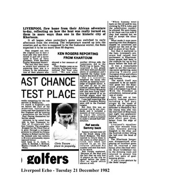 Liverpool Echo cutting