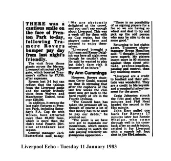 Liverpool Echo cutting