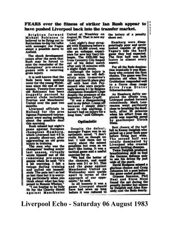 Liverpool Echo cutting