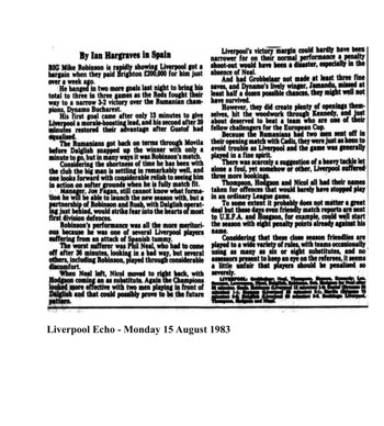 Liverpool Echo cutting