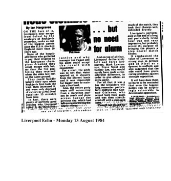 Liverpool Echo cutting