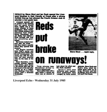 Liverpool Echo cutting