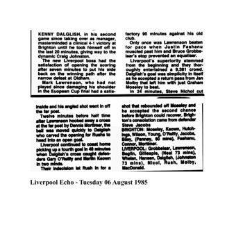 Liverpool Echo cutting