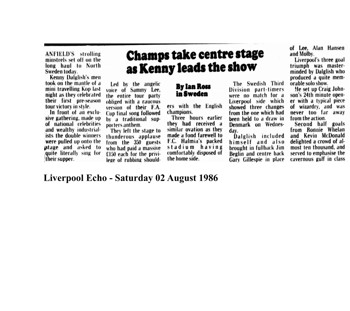 Liverpool Echo cutting