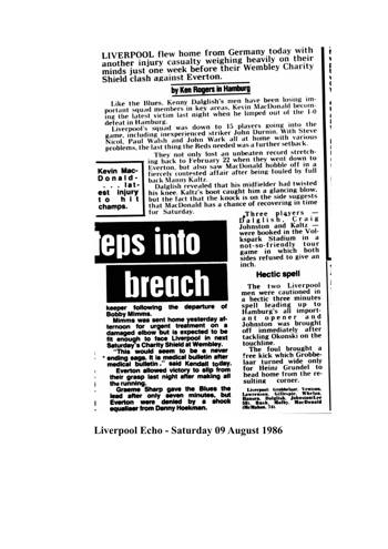 Liverpool Echo cutting