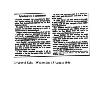 Liverpool Echo cutting
