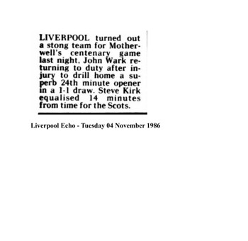 Liverpool Echo cutting