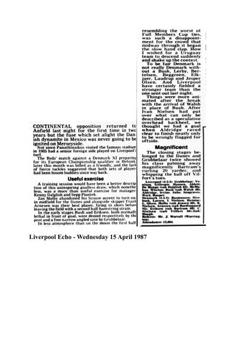 Liverpool Echo cutting