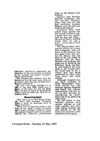 Liverpool Echo cutting