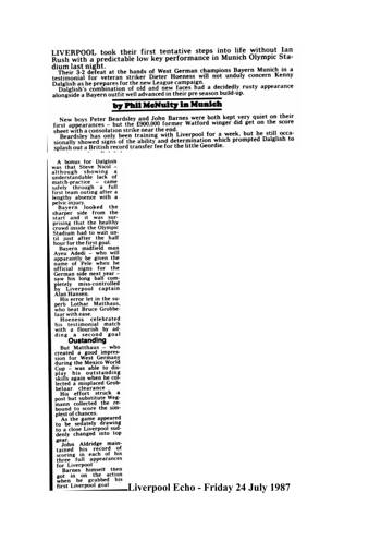 Liverpool Echo cutting